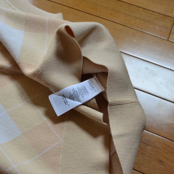 Sandro Sleeveless jacquard sweater size 1 US S - Picture 8 of 11